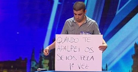 Comediante Hugo Rosa | Got Talent Portugal 2015