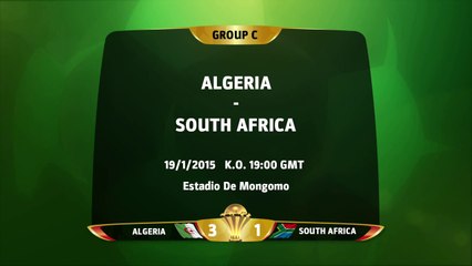 Highlights | Algeria (3-1) South Africa | CAN 2015