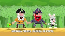 Os Piratinhas - Marcha Pirata (Marcha soldado) / Português - Br