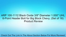 ARP 100-1112 Black Oxide 3/8