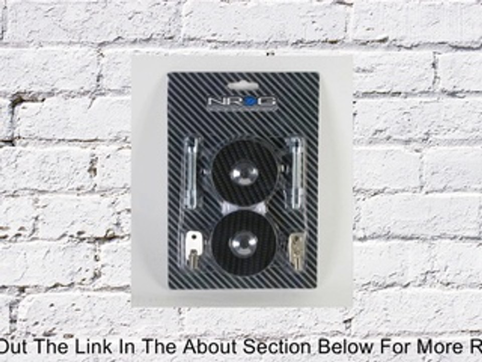 NRG Hood Lock / Pin Kit Black Carbon Fiber - Part # CHL-100 Review