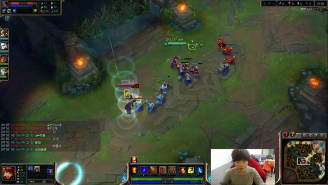Firstblood facile pour Faker au niveau 1 - League of legends