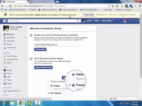 How to Create and Verify Facebook Account