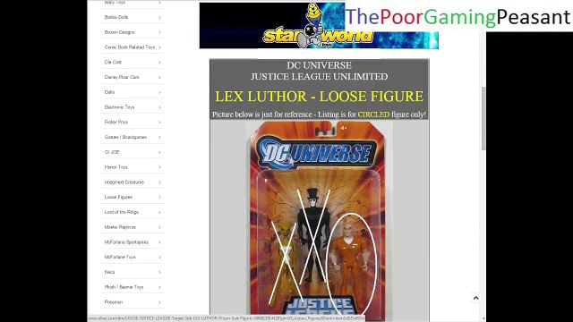 Attempting To Find Stellar Deals On DC Universe Action Figures By Searching eBay