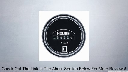 Equus 7210 Hourmeter - Black Dial Review