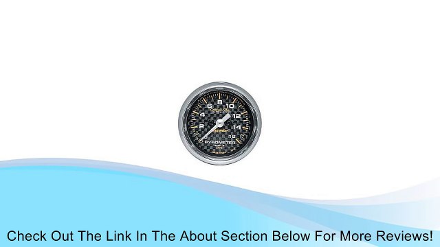 Autometer 4744 Carbon Fiber Series EGT Gauges Review