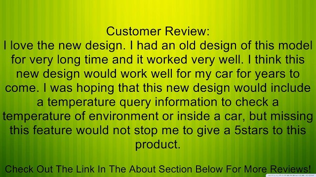 Phonics Digital PD-175 2-Way Car Alarm with LCD Display Review