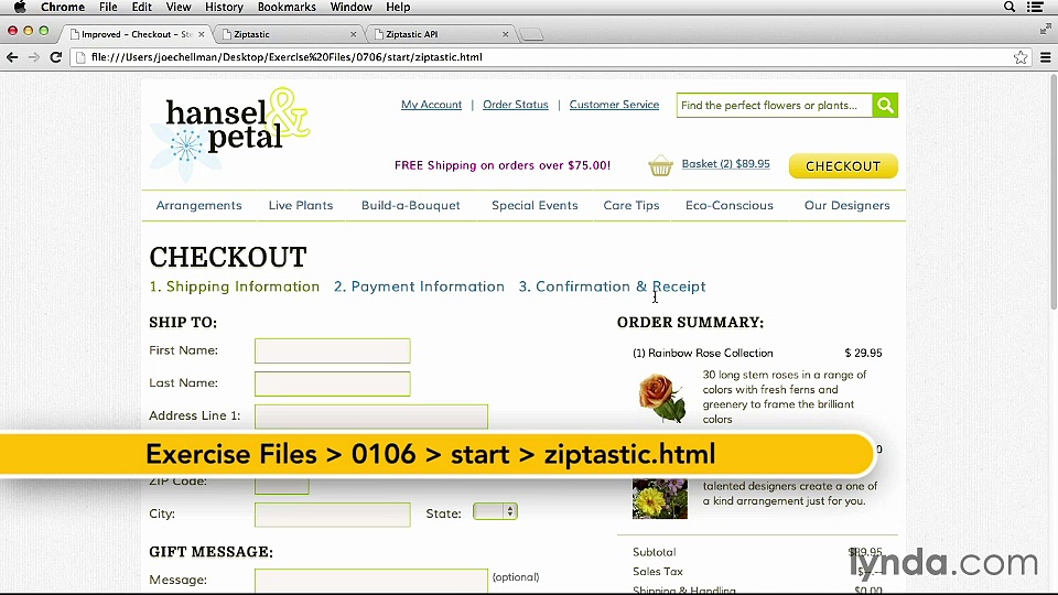 06. Challenge ZIP code lookup