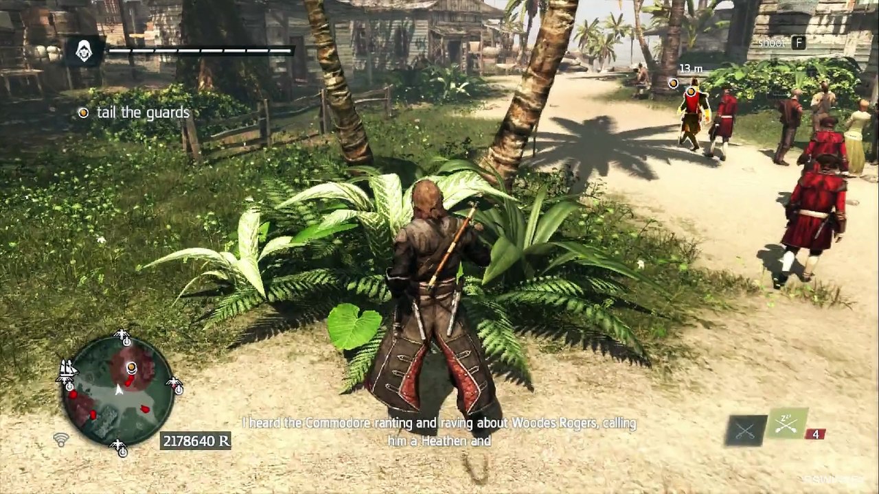 RSWINKEY Assassin's Creed Black Flag HD Walkthrough AC4 Gameplay Part 28 Sequence 100% 1080p 60FPS