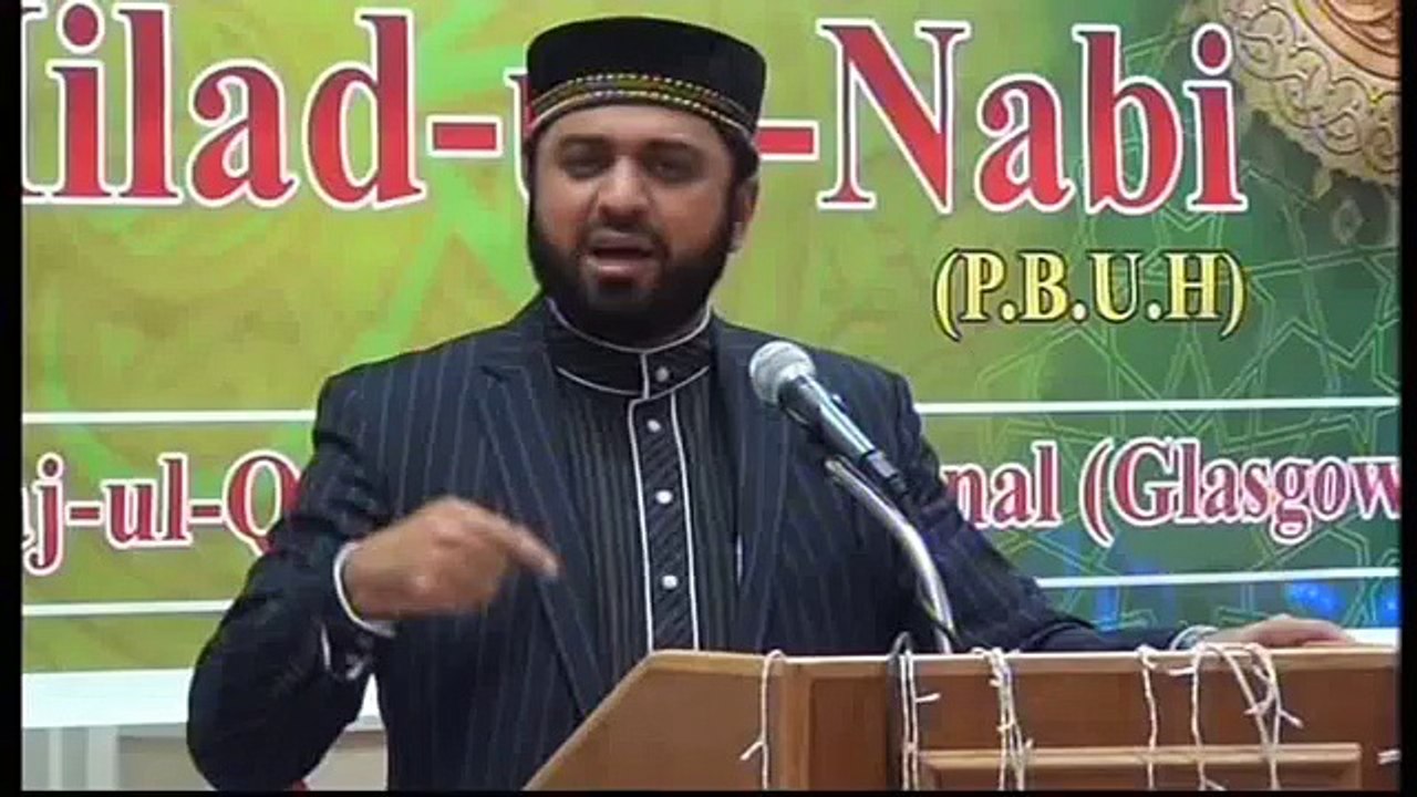 Milad Program at MQI Glasgow {Mufti khan Muhammad Qadri } part 1