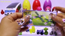 30 Kinder Surprise Eggs Play Doh Surprise Egg Peppa Pig Angry Birds hello kitty Disney CARS MARVEL