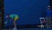 Tennis player vomits on court but wins the match - Christina Mchale - Australian Open