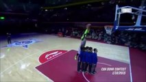 Pathetic Dunk Attempt during Chinese Slam Dunk Contest - CBA All Star 2014