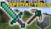 Minecraft- SPECIAL TOOLS MOD (TROLLING, CAPTURE MOBS, AUTO STORAGE, & MORE!) Mod Showcase