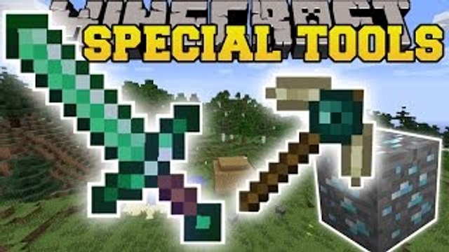 Minecraft- SPECIAL TOOLS MOD (TROLLING, CAPTURE MOBS, AUTO STORAGE, & MORE!) Mod Showcase