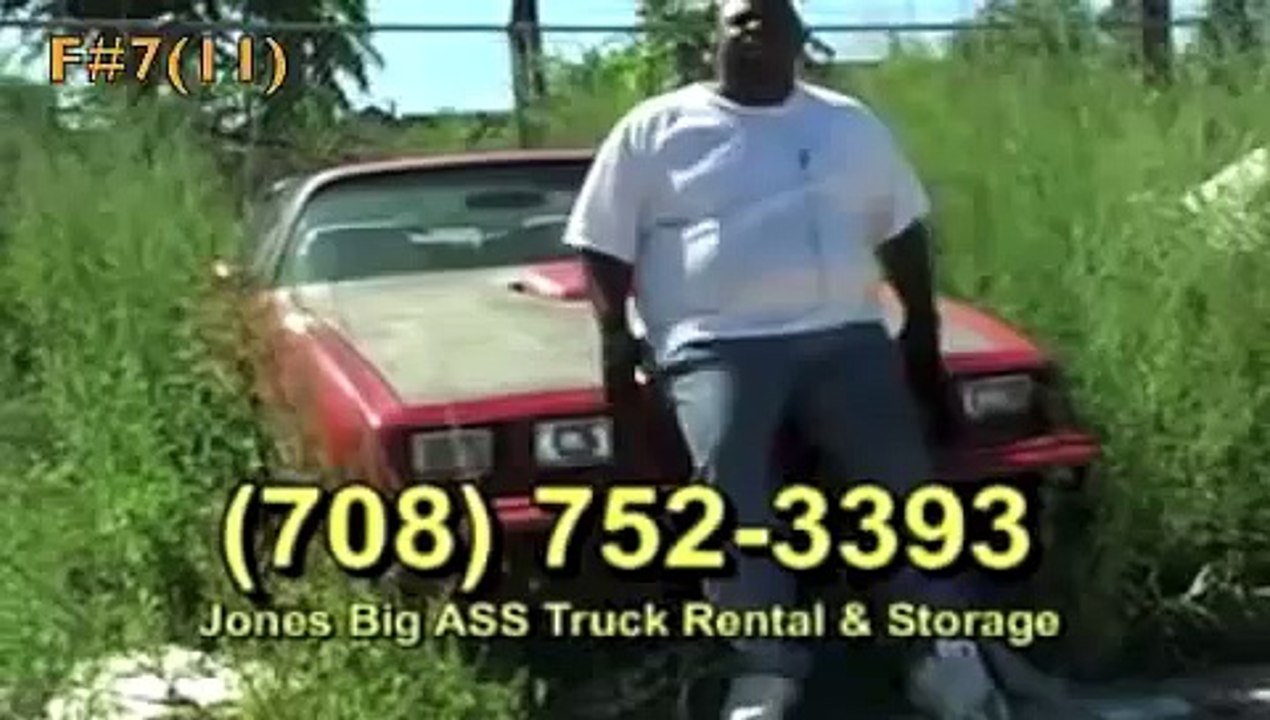 Hilarious commercial film : Jones Big Ass truck rentals & storage