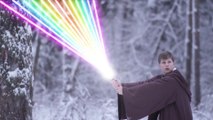 Hilarious Star Wars Parody : who has the biggest light saber?!