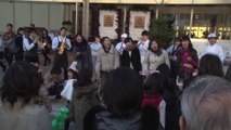 So funny and cute Flash mob in japan on Totoro walking song