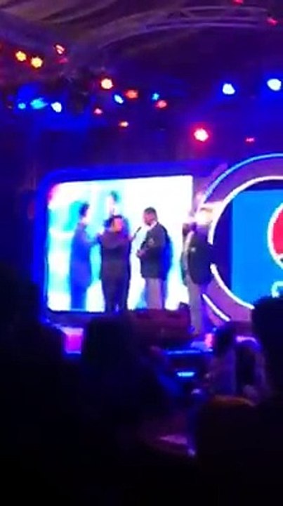 Waqar Younus talks during  Inauguration of Pakistan Cricket Team kit for World Cup 2015