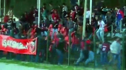 Amatör maçta kavga