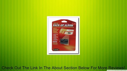 BACK UP ALARM Review