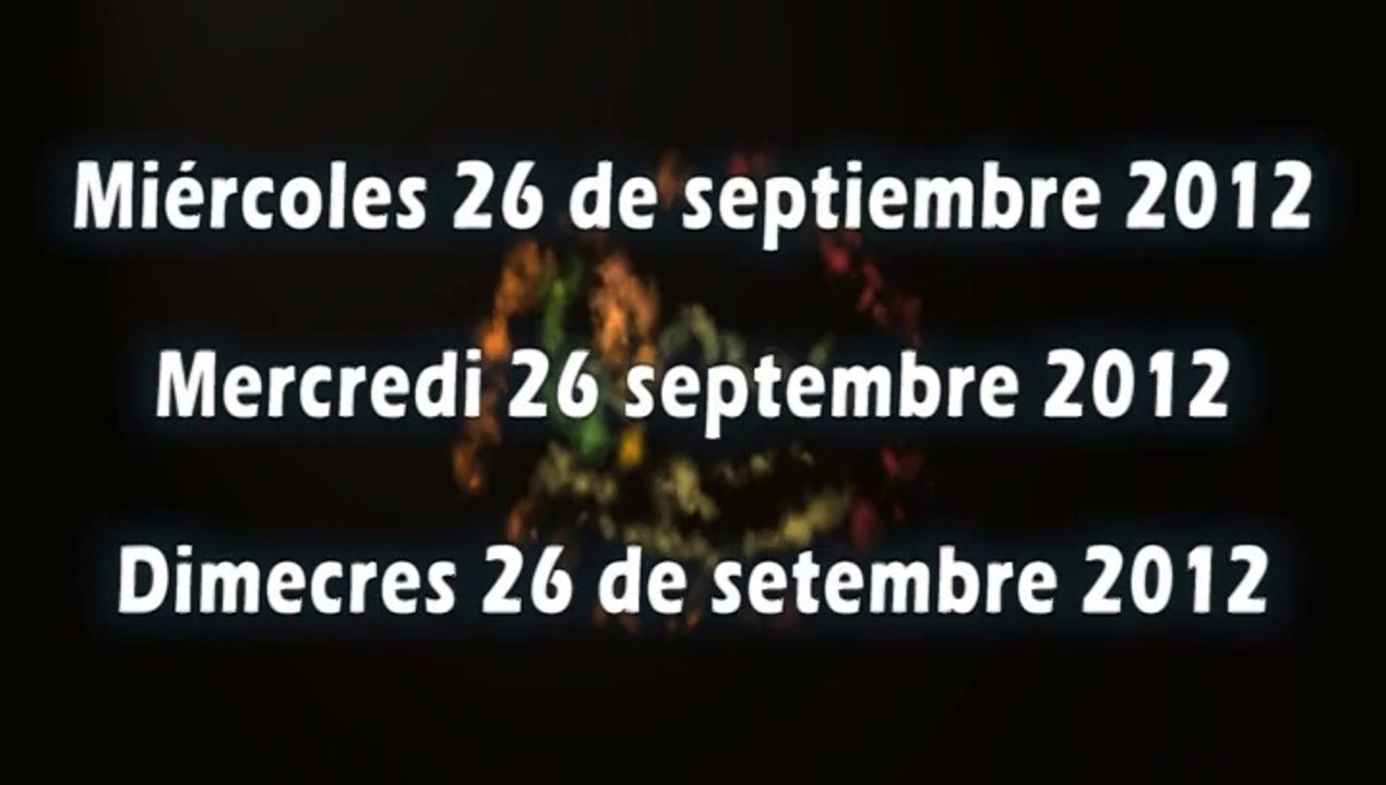 Journal télévisé des Rencontres Education Pyrénées Vivantes du 26/09/2012