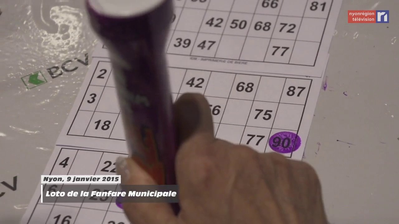 La caméra en balade - Loto de la fanfare municipale de Nyon (20 janvier 2015)