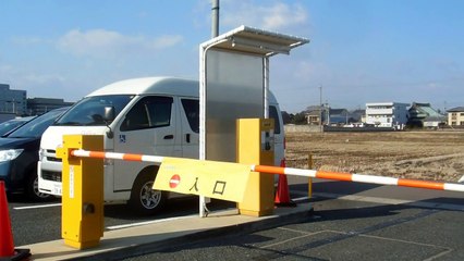 Micro-chipped Parking Token in Japan