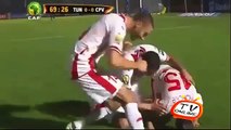 اهداف مباراة تونس والراس الاخضر 1-1 [كأس الأمم الافريقية 2015] تعليق رؤوف خليف