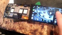 Дисплей HTC 802w One Dual сенсор - как заменить. HTC One Dual стекло разбилось. Разбор HTC 802w