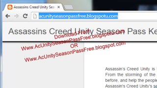 Assassins Creed unity Season Pass Keys Unlock Tutorial - Xbox One And PS4 - PC