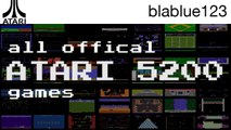 All Official ATARI 5200 Games