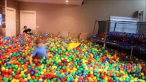 Sa maison devient une piscine à boules géante !