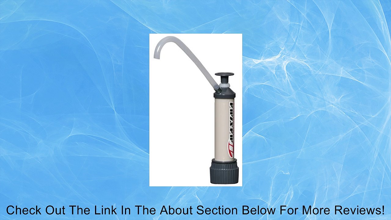 Maxima 10105 Pump for 5 Gallon Pail Review