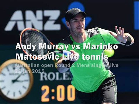 Andy Murray vs Marinko Matosevic live stream