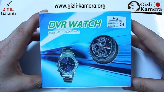 Casus Kol Saati Gizli Kamera Tanıtım Videosu