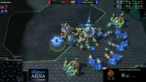 Kas (T) vs. Gungfubanda (P) - MyStarCraft Arena #4 powered by Dailymotion StarCraft II Heart of the Swarm