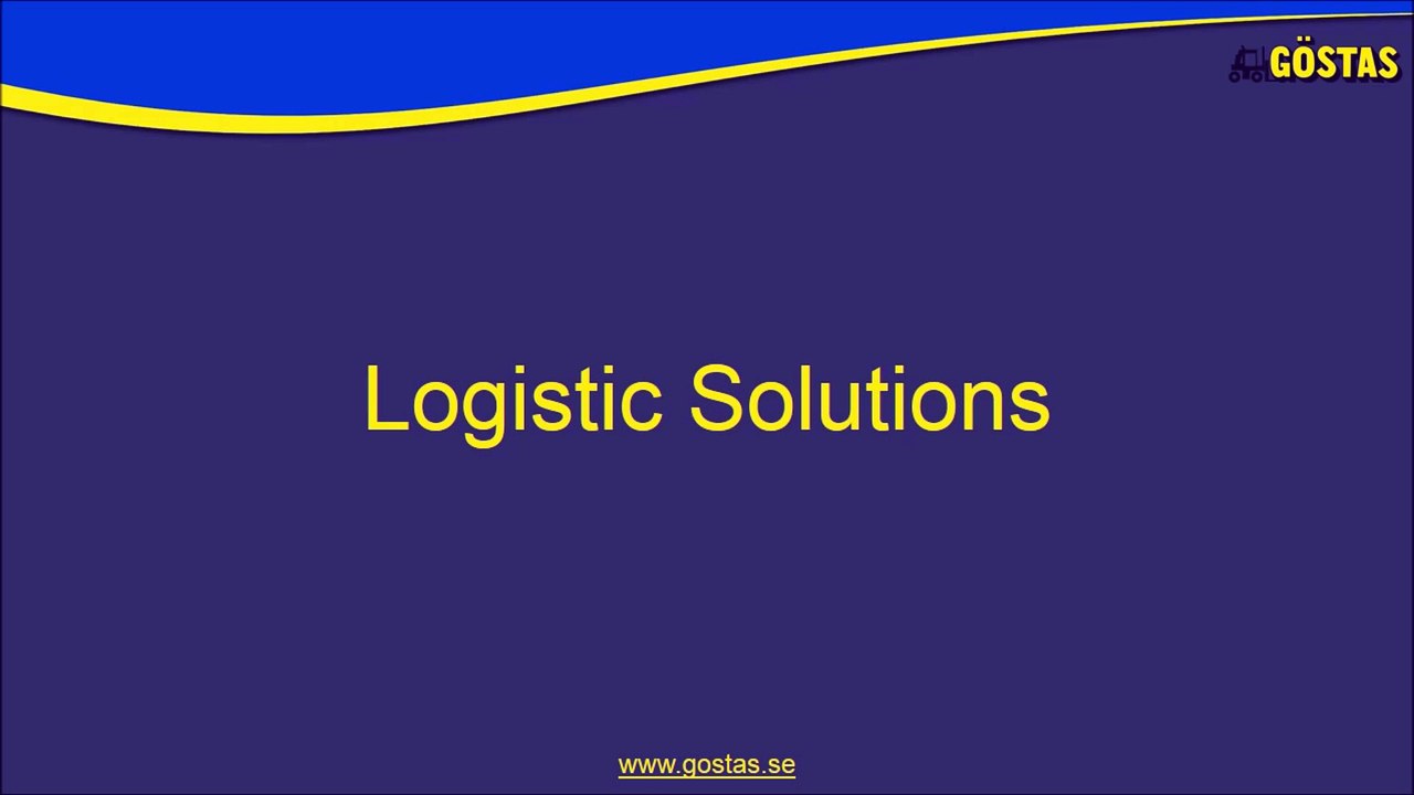 Logistic Solutions in Sweden