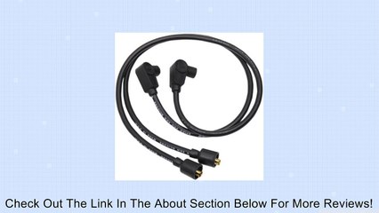 Sumax 8mm Custom Colored Plug Wires - Black 77033 Review