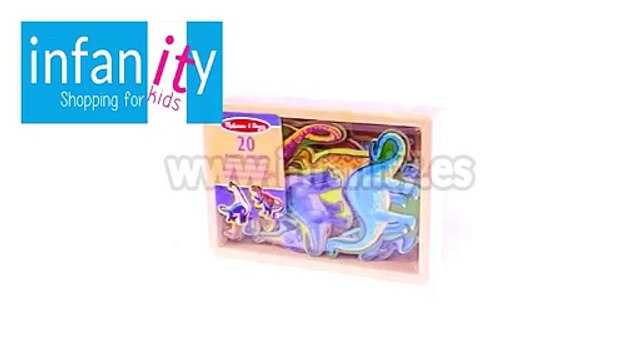 Set dinosaurios magneticos