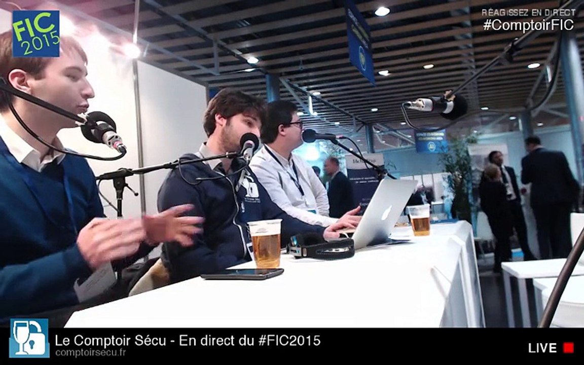 [FIC2015] J1 - Retour sur les plénières de la matinée - Le Comptoir Sécu (REPLAY)