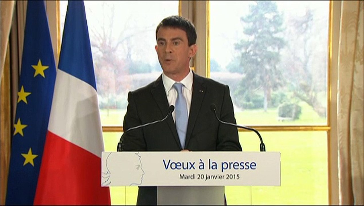 Valls : "Je suis Charlie' n'est "pas le seul message de la France au monde"
