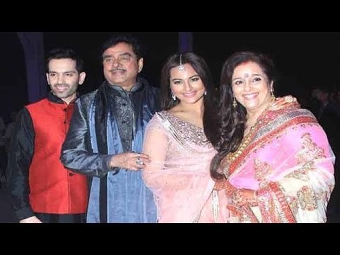 Amitabh Bachchan, Rajinikanth @ Shatrughan Sinha's Son Kush Wedding Reception