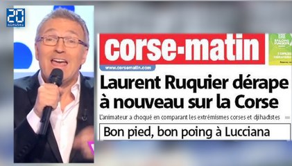 Download Video: Laurent Ruquier violemment insulté après sa blague sur les extrémistes Corses