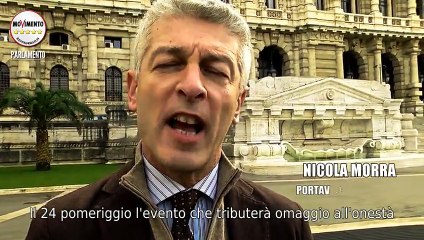 #NottedellOnestà, il 24 gennaio 2015 a Roma - Piercamillo Davigo - MoVimento 5 Stelle