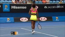 Serena, a segunda ronda