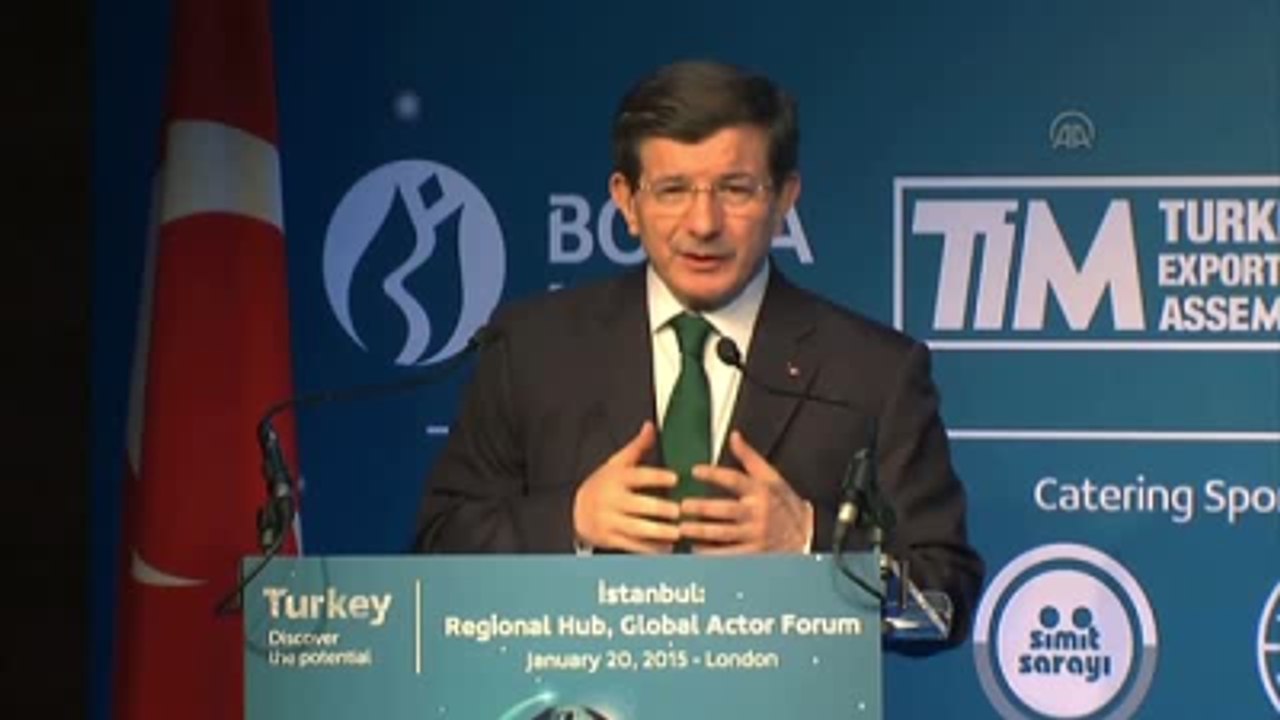 İstanbul: Bölgesel Merkez, Küresel Aktör Forumu" - Davutoğlu (3)