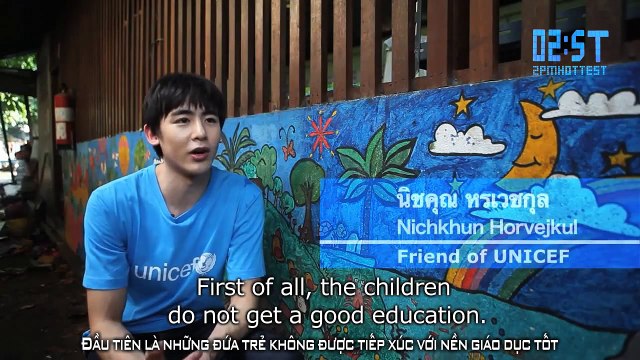 [Vietsub - 2ST] NK thăm trẻ em đường phố - dự án UNICEF
