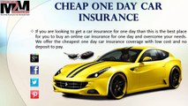 How Can I Get Car Insurance For One Day In Minutes, Find Out With Cheap Rates