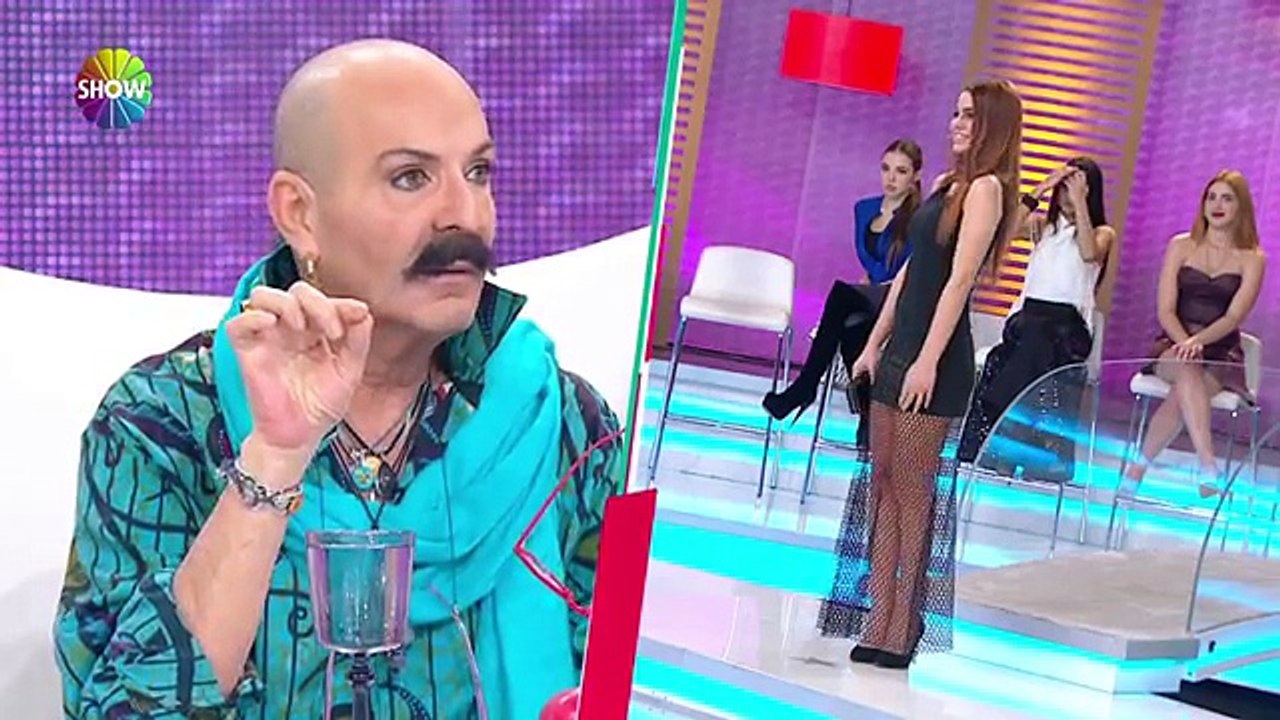 Cemil İpekçi, Çağla Yıldırım'ın eteğini kesti